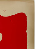 LEAVE THE FEAR OF RED TO HORNED BEASTS Vietnam War Protest Poster