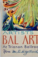 BAL ARTISTIQUE - KOKOON ARTS CLUB 1935 (Invitation in Cursive)