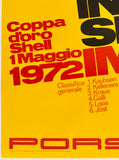 PORSCHE - INTERSERIE - IMOLA - 1972