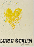 JIM DINE - FOUR HEARTS - NATIONAL GALERIE BERLIN - Hand Signed By The Artist