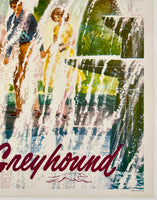 SPRING IS GAY - TRAVEL BY GREYHOUND - Mini Poster