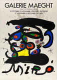 JOAN MIRO - PEINTURES SUR PAPIER - GALERIE MAEGHT