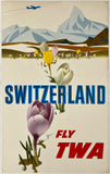 SWITZERLAND - FLY TWA Crocus