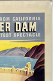 SEE BOULDER DAM - THE WEST'S GREATEST SPECTACLE - NEW YORK CENTRAL SYSTEM