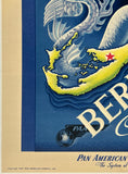 PAN AM - BERMUDA BY CLIPPER