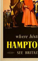 HAMPTON COURT - SEE BRITAIN BY TRAIN - BRITISH RAILWAYS