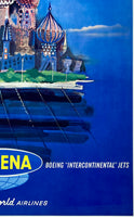 SABENA - BELGIAN WORLD AIRLINES - NEW YORK DIRECT TO MOSCOW