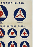 OFFICIAL CIVILIAN DEFENSE INSIGNIA
