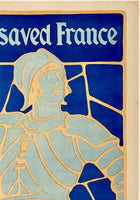 JOAN OF ARC SAVED FRANCE - WOMEN OF BRITAIN SAVE YOUR COUNTRY - BUY WAR SAVINGS CERTIFICATES