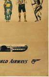 PAN AM CLIPPER - FLY WITH THE LEADER - PAN AMERICAN WORLD AIRWAYS