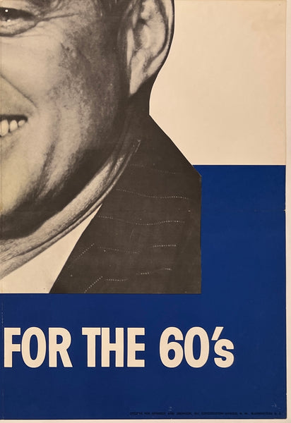 The Democrats Care about you! - John F Kennedy Presidential Campaign Chart | David Pollack Vintage Posters The Democrats Care about you! - John F Kennedy Presidential Campaign Chart | David Pollack Vintage Posters