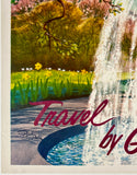 SPRING IS GAY - TRAVEL BY GREYHOUND - Mini Poster