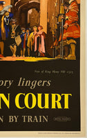 HAMPTON COURT - SEE BRITAIN BY TRAIN - BRITISH RAILWAYS