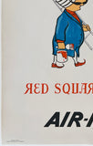 AIR-INDIA - MOSCOW - RED SQUARE