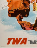 ROME VIA TWA - TRANS WORLD AIRLINES