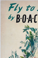 FLY TO EUROPE BY B.O.A.C.