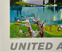 UNITED AIR LINES - GLACIER PEAK, WASHINGTON