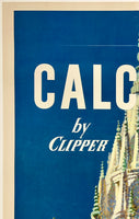 CALCUTTA BY CLIPPER - PAN AMERICAN WORLD AIRWAYS - PAN AM