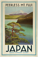 PEERLESS MT. FUJI - JAPAN - JAPANESE GOVERNMENT RAILWAYS