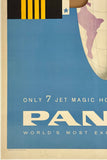 EUROPE - PAN AM - ONLY 7 JET MAGIC HOURS FROM NEW YORK