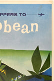PAN AM - JET CLIPPERS TO CARIBBEAN - WORLD'S MOST EXPERIENCED AIRLINE