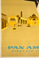 PAN AM - ITALY - PAN AMERICAN - WORLD'S MOST EXPERIENCED AIRLINE