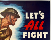 LET'S ALL FIGHT - BUY WAR BONDS