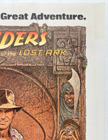 RAIDERS OF THE LOST ARK - R82 30 x 40 1982 RE-RELEASE