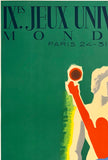 IX. JEUX UNIVERSITAIRES MONDIAUX PARIS World University Games 1947