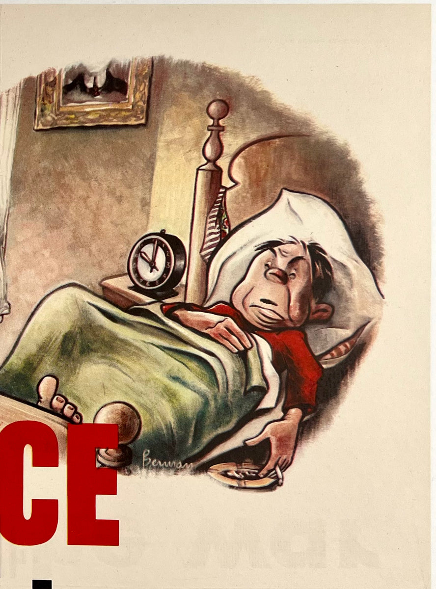 Original Vintage Poster ABSENCE MAKES THE WAR LAST LONGER - STAY ON THE ...