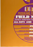 FIELD MUSEUM - FREE PROGRAMS FOR CHILDREN - 1972 EXHIBIT/EVENT POSTER