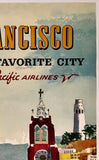 SAN FRANCISCO - EVERYBODY'S FAVORITE CITY - FLY CANADIAN PACIFIC AIRLINES