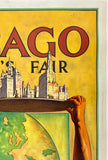 CHICAGO WORLD'S FAIR 1933 - CENTURY OF PROGRESS - SANTA FE RAILROAD
