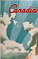 CANADIAN PACIFIC - GO EMPRESS TO EUROPE - EMPRESS OF CANADA