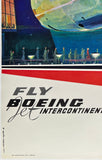 SABENA BELGIAN WORLD AIRLINES - FLY BOEING JET INTERCONTINENTAL