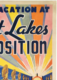 GREAT LAKES EXPOSITION - CLEVELAND 1936 - WORLD'S FAIR