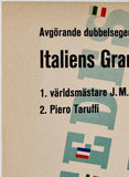 MERCEDES BENZ - ITALIENS GRAND PRIX 1955 - ITALIAN GP - 8.2" x 11.6"