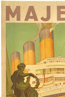 MAJESTIC - THE WORLD'S LARGEST SHIP - WHITE STAR LINE