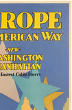 TO EUROPE THE AMERICAN WAY - WHITE STAR LINE
