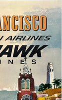 SAN FRANCISCO - AMERICAN AIRLINES - MOHAWK AIRLINES
