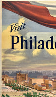 VISIT PHILADELPHIA - GO BY PENNSYLVANIA RAILROAD