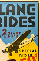 AIRPLANE RIDES - BOEING CLIPPER - INMAN BROTHERS FLYING CIRCUS