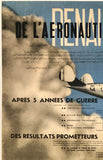 DE L'AERONAUTIQUE FRANCAISE RENAISSANCE