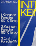 PORSCHE - INTERSERIE KEIMOLA 1972