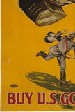 HELP UNCLE SAM STAMP OUT THE KAISER! 3rd LIBERY LOAN - BUY U.S. GOV'T BONDS