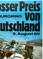 GROSSER PREIS VON DEUTSCHLAND 1969 NURBURGRING - GRAND PRIX OF GERMANY