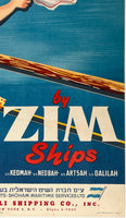 TO ISRAEL BY ZIM SHIPS