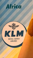 COMFORT FIRST AND FAST TO AFRICA - KLM - ROYAL DUTCH AIRLINES