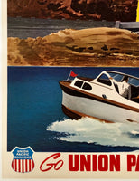 HOOVER DAM AND LAKE MEAD - BOATING, FISHING, SWIMMING - GO UNION PACIFIC RAILROAD