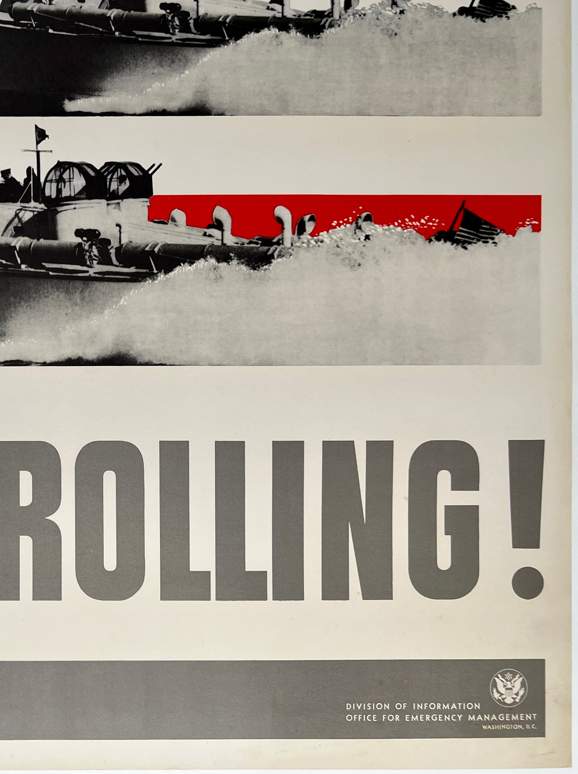 Original Vintage Poster KEEP 'EM ROLLING! – CHICAGO VINTAGE POSTERS